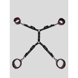 Fifty Shades of Grey Sweet Anticipation Reversible Under Mattress Restraint Set  - Black