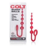 COLT Buddy Anal Balls: Graduated Silicone Beads with Enhancer Ring