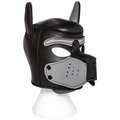 Lap Dog Black & Grey Neoprene Puppy Hood