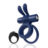 Remote Controlled Ohare Vibrating Ring - Blue