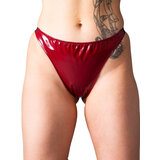 Burgundy PVC Thong