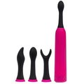 Three-Way Pink Rechargeable Vibrator & Stimulator Set