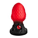 Eye of the Dragon Silicone Butt Plug - Red