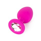 Jewellery Fuchsia Jewel Butt Plug