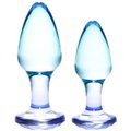 Precious Gem Blue Acrylic Butt Plug - LARGE