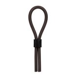 Silicone Stud Lasso Cock Ring - Black