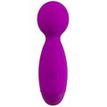 Sex Skittle Purple Silicone Wand Vibrator