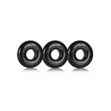 Ringer Cockring 3 Pack - Small - Black