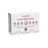 Lovense Kraken Textured Egg Male Masturbator 6 Pack - White