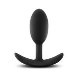 Luxe - Wearable Vibrating Slim Medium Plug - Black