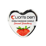 Lion's Den Strawberry Scented Massage Candle