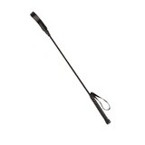 Long Riding Crop slim tip Black 24"