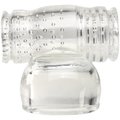 Doc Johnson Merci Cock Stroker Wand Attachment - Clear