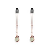 Bound Glow in the Dark Nipple Clamps - G1 - Rose Gold