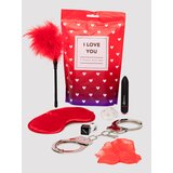 LoveBoxx I Love You Gift Bag Kit (7 Piece) - Black