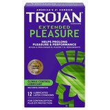 Trojan Extended Pleasure Condoms - 12 Pack