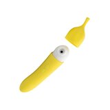Banana Cream - Dual Ended Air Pulse and G-Spot Vibrator