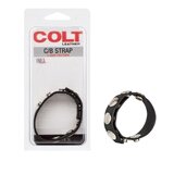 COLT Adjust 5 Snap Leather Cock Ring: Premium Adjustable Leather Support
