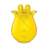 Clit-Tastic Tulip Finger Massager - Yellow