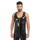 Men's PVC Revolution Shoulder Buckled Vest