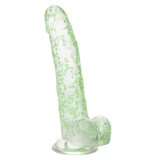 Naughty Bits I Leaf Dick Glow-in-the-Dark Weed Leaf Dildo