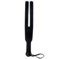 The Twin Sting Black Tawse Paddle - 17 Inch