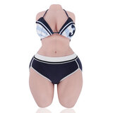 Hannah: 43.9LB Muscular Football Girl Realistic Sex Doll with Fit Body - Fair