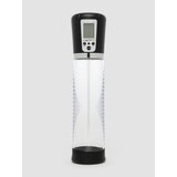 Pumped Premium Rechargeable Automatic LCD Penis Pump - Clear