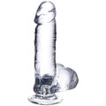 Crystal Lover Realistic Suction Dildo - 8 Inch