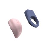 Kiiroo Luxus App Controlled Couples Sync Vibrator and Cock Ring Set - Pink