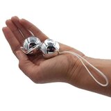 Vibratone Ben Wa Silver Smooth Touch Love Balls Kegel Eggs Pelvic Exerciser