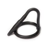 Silicone Glans Plug Black