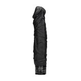 Realistic 10 Speed Vibrator - 24cm - Black