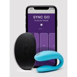 We-Vibe Sync Go App Controlled Rechargeable Clitoral and G-Spot Vibrator - Blue
