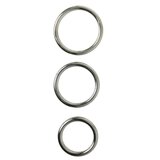Seamless Metal O-Ring - 3 Pack