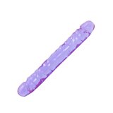 Crystal Jellies® 12" Jr. Double Dong - Purple